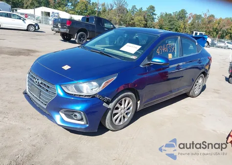 2021 Hyundai Accent Sel из США, поврежденный, VIN 3KPC24A63ME141238